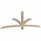 Ekena Millwork Davenport Smooth Timber Gable Bracket, Douglas Fir, 108"W x 31 1/2"H x 3 1/2"D x 3 1/2"F, 7/12 Pitch GBW108X31X0404DAV00SDF - alternate 4